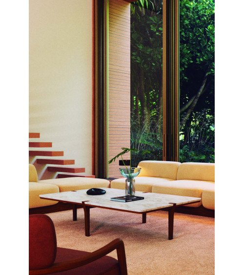 Tavolini Corner in legno e marmo | WEWOOD