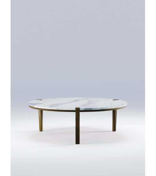 Tavolini Corner in legno e marmo | WEWOOD