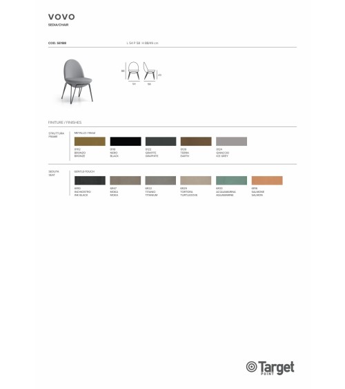 Vovo Chair – Target Point | Bhome by Arredi Barbàra