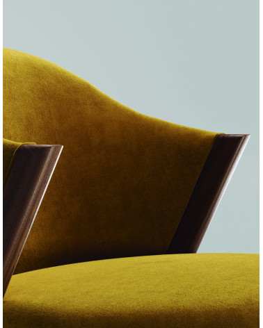 Caravela Lounge Chair in Solid Wood | WEWOOD