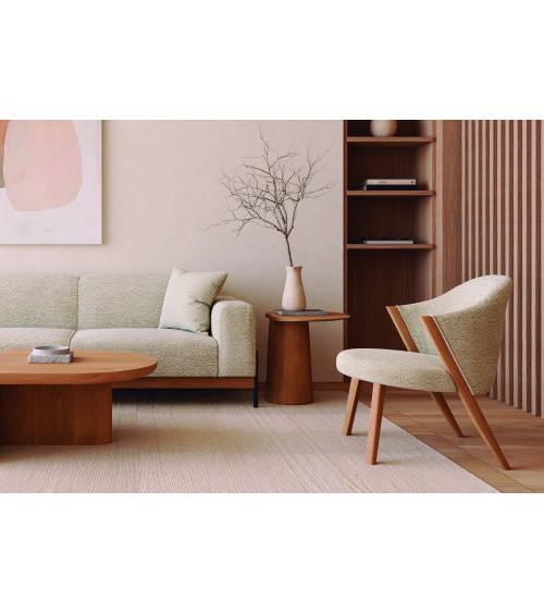 Caravela Lounge Chair in Solid Wood | WEWOOD