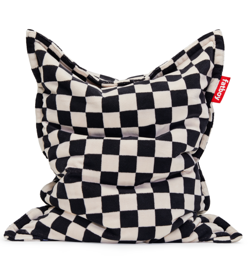 Poltrona sacco "Original Slim Teddy Chess" | BHOME by Arredi Barbàra
