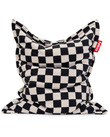 Poltrona sacco "Original Slim Teddy Chess" | BHOME by Arredi Barbàra