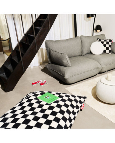 Poltrona sacco "Original Slim Teddy Chess" | BHOME by Arredi Barbàra