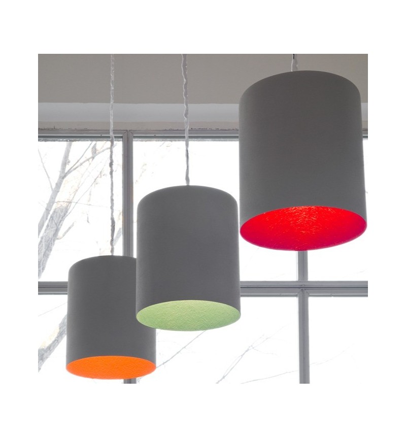 Lampada a sospensione Bin Cemento IN-ES.ARTDESIGN | BHOME by Arredi Barbàra