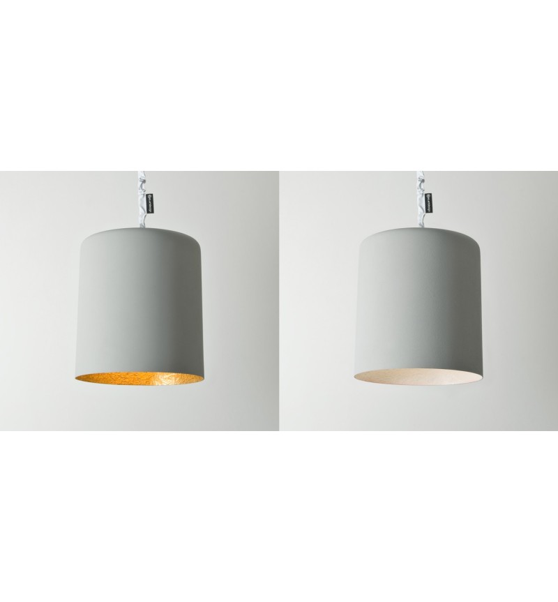 Lampada a sospensione Bin Cemento IN-ES.ARTDESIGN | BHOME by Arredi Barbàra