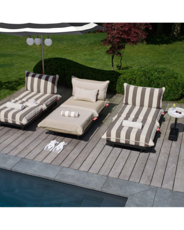 Poltrona lounge modulare da esterno "Paletti Seat" | BHOME by Arredi Barbàra
