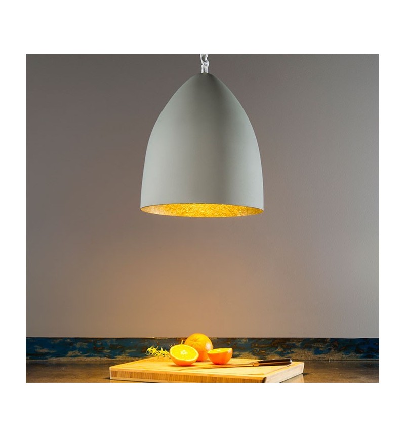 Flower S Cemento pendant lamp IN-ES.ARTDESIGN | BHOME by Arredi Barbàra