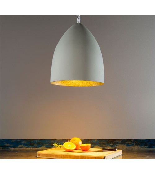 Flower S Cemento pendant lamp IN-ES.ARTDESIGN | BHOME by Arredi Barbàra