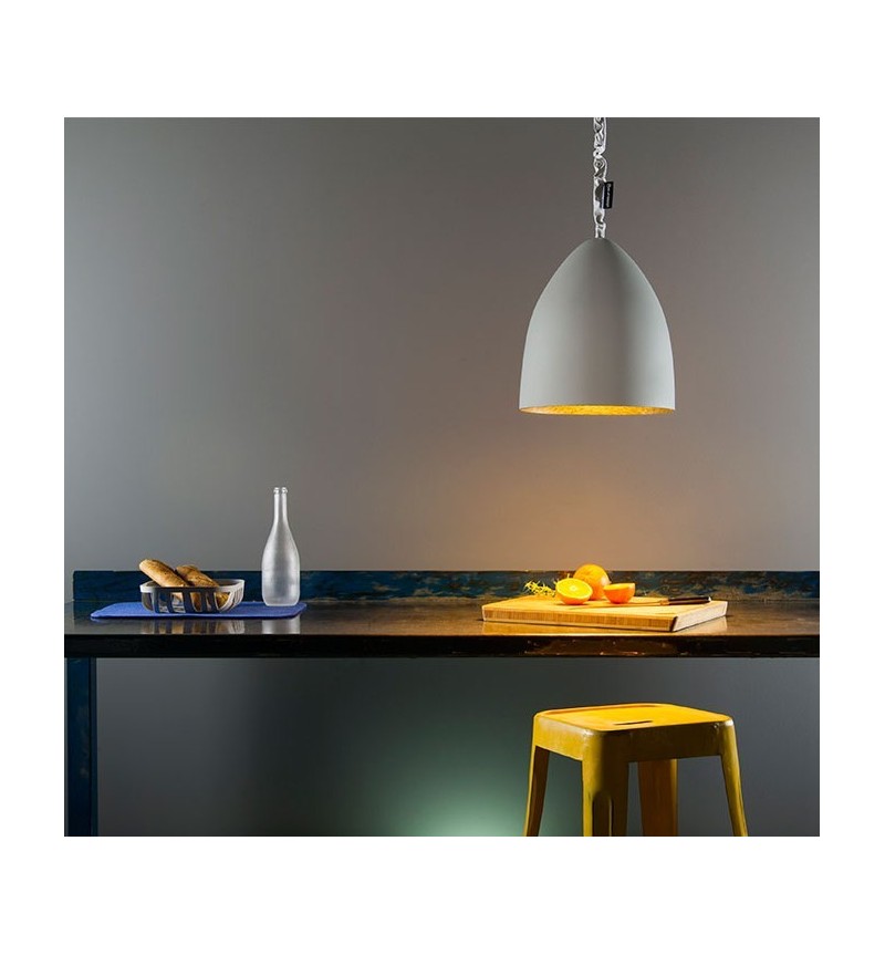 Lampada a sospensione Flower S Cemento IN-ES.ARTDESIGN | BHOME by Arredi Barbàra