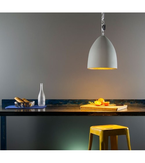 Lampada a sospensione Flower S Cemento IN-ES.ARTDESIGN | BHOME by Arredi Barbàra