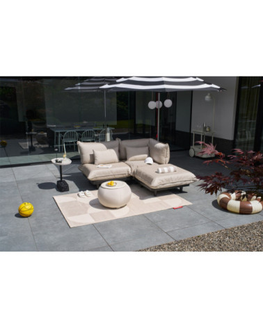 Set lounge modulare da esterno "Paletti Set Medium Royal Brulee + Table Anthracite" | BHOME by Arredi Barbàra