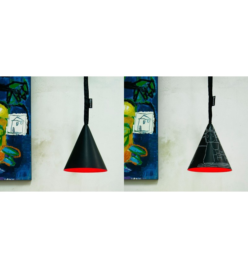 Jazz Lavagna pendant lamp IN-ES.ARTDESIGN | BHOME by Arredi Barbàra