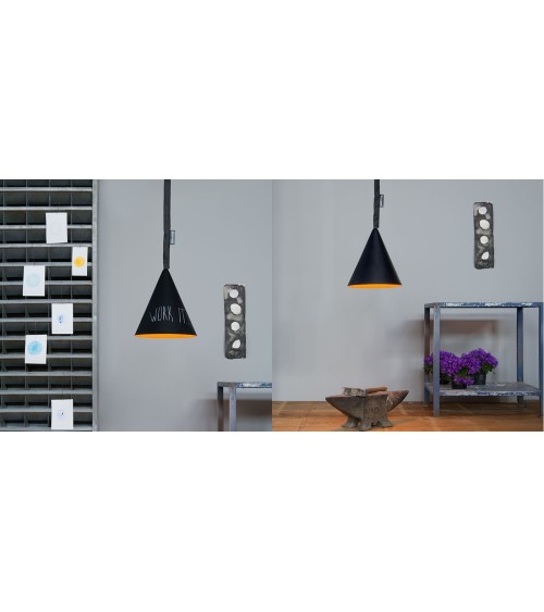 Lampada a sospensione Jazz Lavagna IN-ES.ARTDESIGN | BHOME by Arredi Barbàra