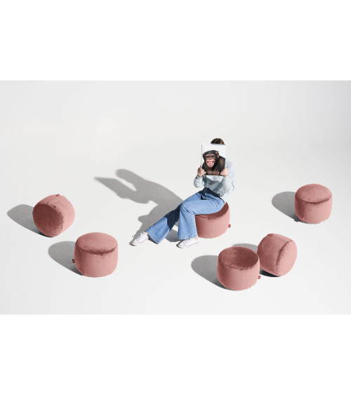 Pouf "Point Velvet" | BHOME by Arredi Barbàra