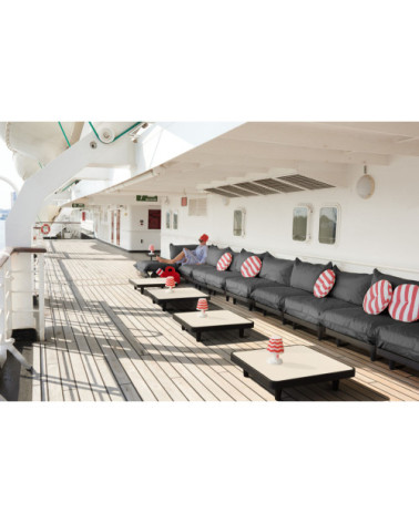 Poltrona lounge modulare da esterno "Paletti Seat" | BHOME by Arredi Barbàra