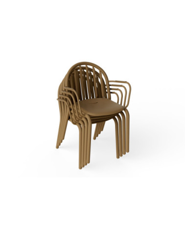 Sedia con braccioli da esterno "Fred's Armchair" | BHOME by Arredi Barbàra