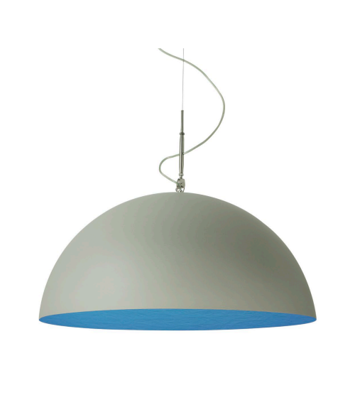 Lampada a sospensione Mezza Luna Cemento IN-ES.ARTDESIGN | BHOME by Arredi Barbàra