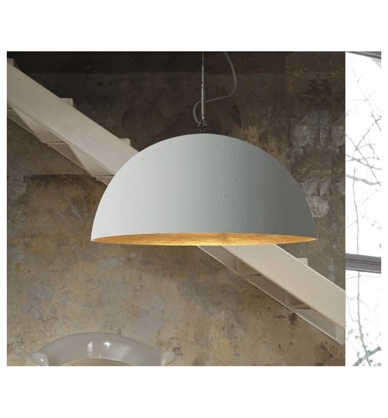 Pendelleuchte Mezza Luna Cemento IN-ES.ARTDESIGN | BHOME by Arredi Barbàra