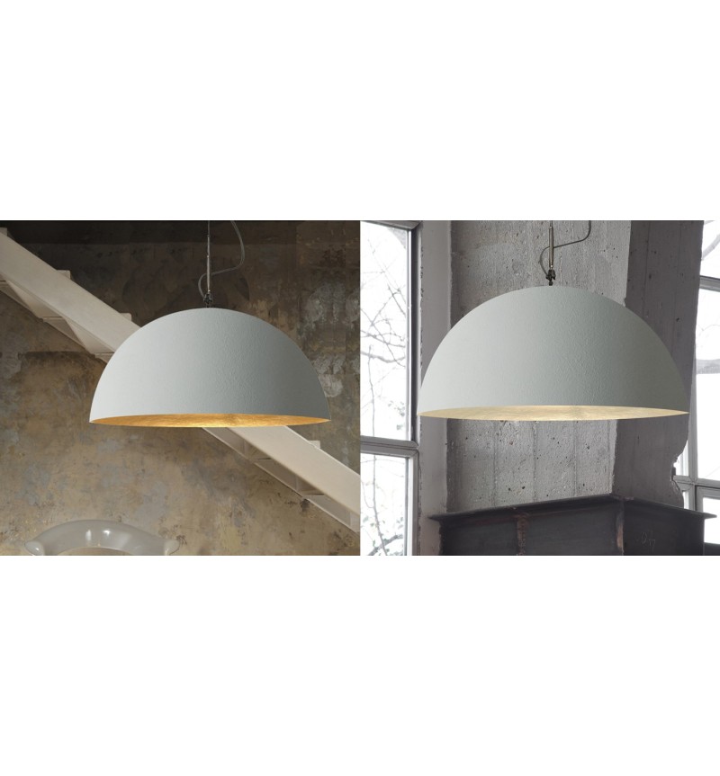 Suspension Mezza Luna Cemento IN-ES.ARTDESIGN | BHOME by Arredi Barbàra