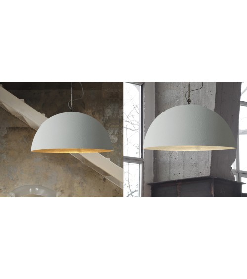 Mezza Luna Cemento pendant lamp IN-ES.ARTDESIGN | BHOME by Arredi Barbàra