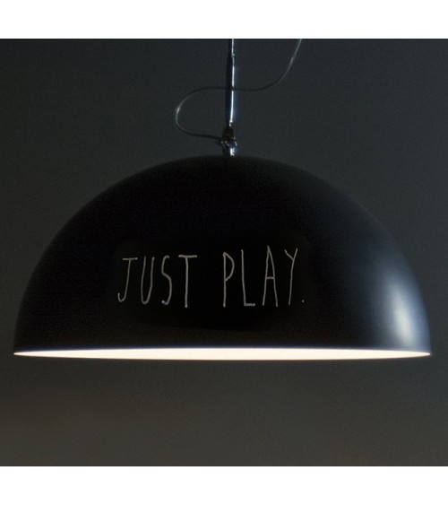 Lampada a sospensione Mezza Luna Lavagna IN-ES.ARTDESIGN | BHOME by Arredi Barbàra