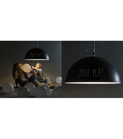 Mezza Luna Lavagna pendant lamp IN-ES.ARTDESIGN | BHOME by Arredi Barbàra