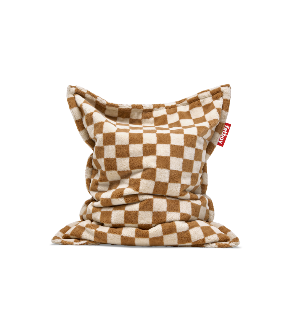 Poltrona sacco "Original Slim Teddy Chess" | BHOME by Arredi Barbàra
