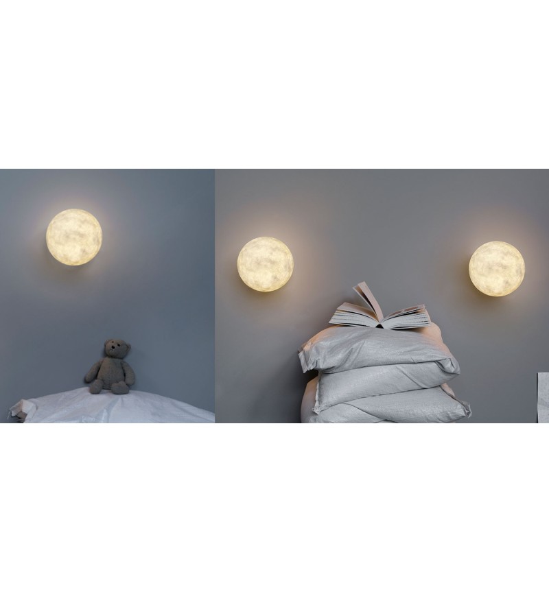 A.moon wall lamp IN-ES.ARTDESIGN | BHOME by Arredi Barbàra