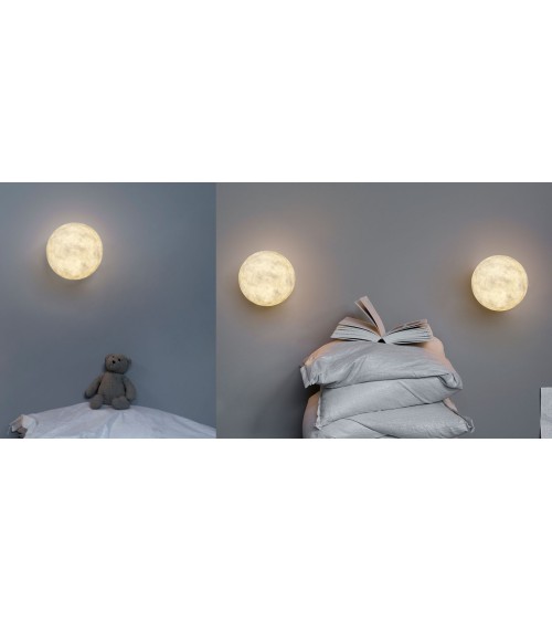 A.moon wall lamp IN-ES.ARTDESIGN | BHOME by Arredi Barbàra