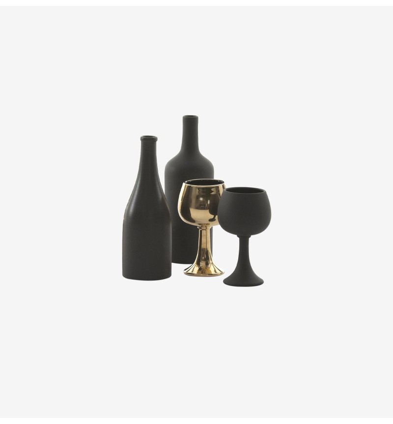 Collection “Cin Cin” – TONIN CASA | Ceramic glasses and bottles | BHOME by Arredi Barbàra