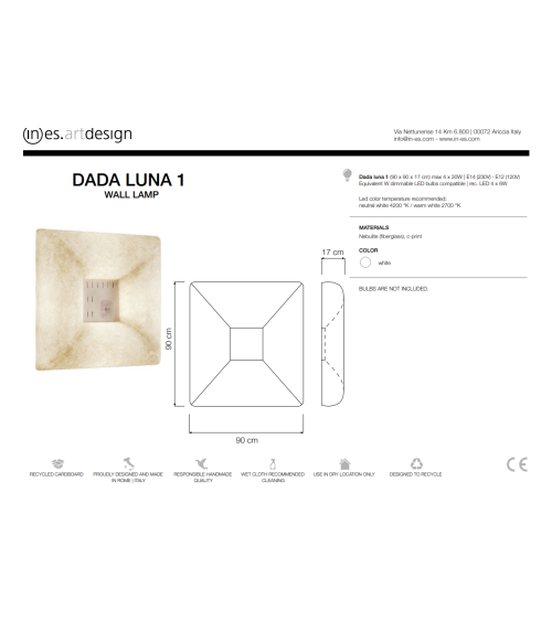 Applique Murale Dada Luna 1 – IN-ES.ARTDESIGN | BHOME