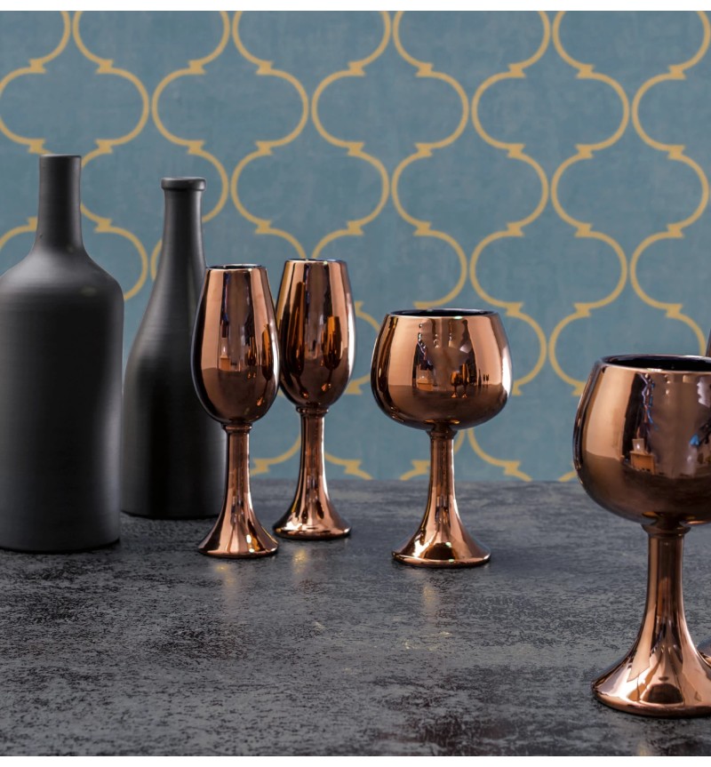 Collection “Cin Cin” – TONIN CASA | Ceramic glasses and bottles | BHOME by Arredi Barbàra