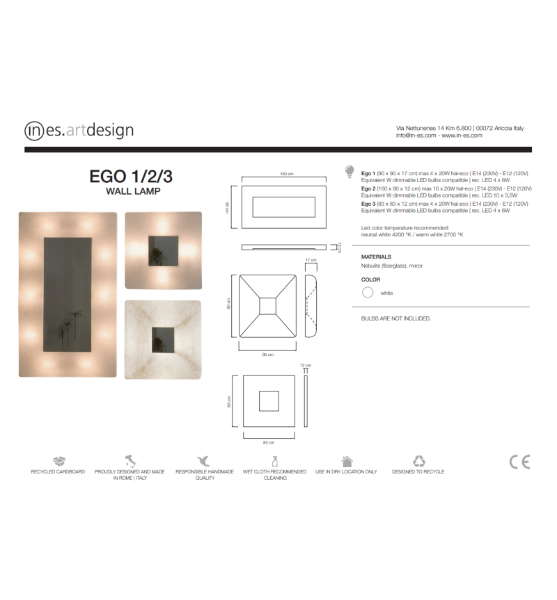 Applique Murale Ego – IN-ES.ARTDESIGN | BHOME