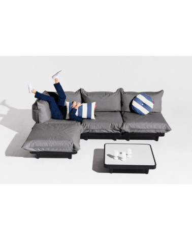 Poltrona lounge modulare da esterno "Paletti Seat" | BHOME by Arredi Barbàra