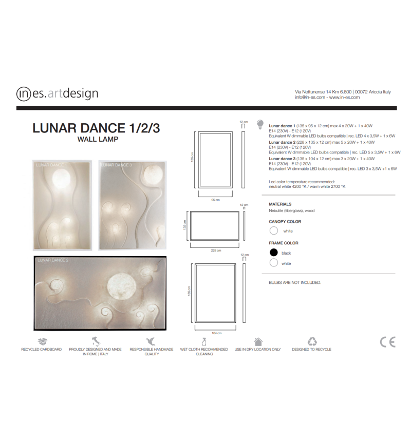 Wall Lamp Lunar Dance – IN-ES.ARTDESIGN | BHOME