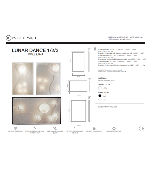 Applique Murale Lunar Dance – IN-ES.ARTDESIGN | BHOME