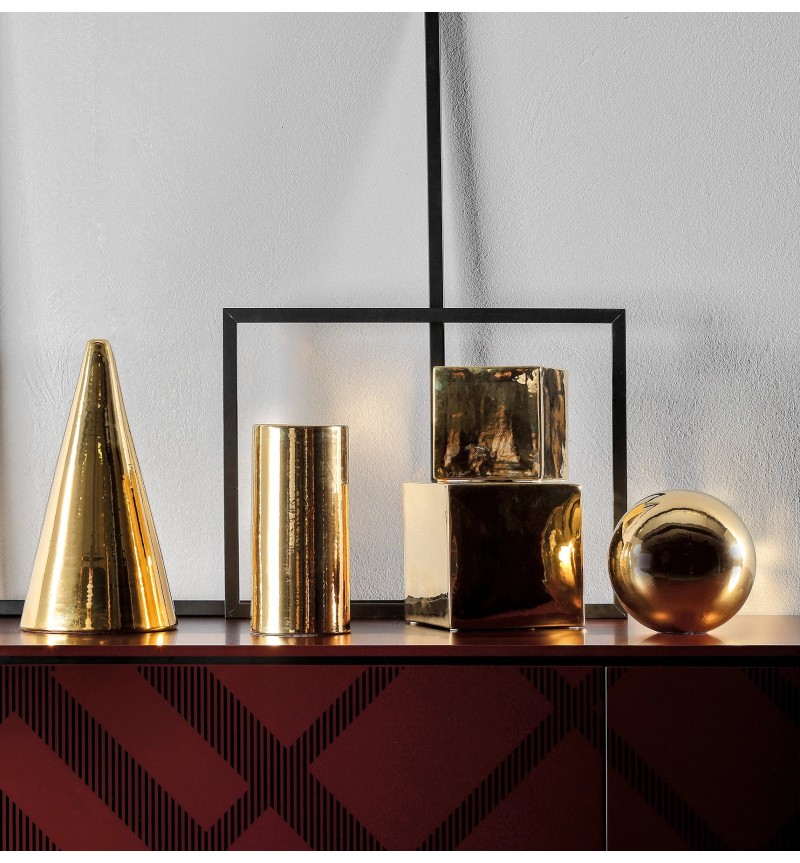 Collezione “Geometric” – TONIN CASA | Oggetti décor in ceramica geometrica | BHOME by Arredi Barbàra