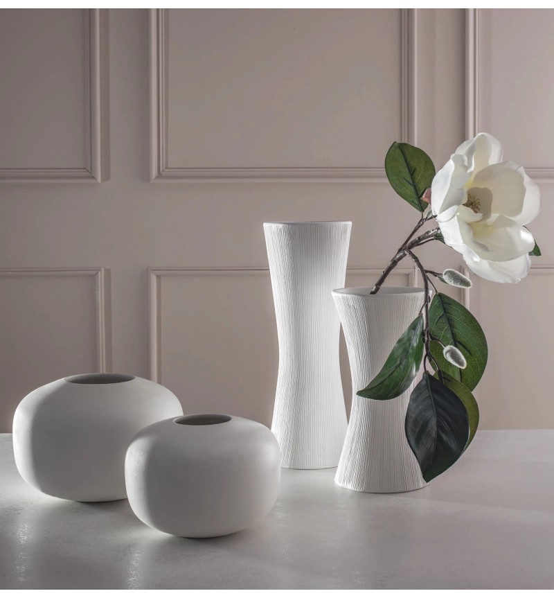 Vase „Nido“ – TONIN CASA | Design-Keramikvase in Flechtoptik | BHOME by Arredi Barbàra