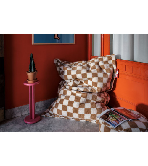 Poltrona sacco "Original Slim Teddy Chess" | BHOME by Arredi Barbàra
