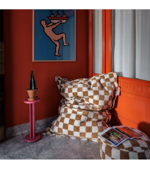 Poltrona sacco "Original Slim Teddy Chess" | BHOME by Arredi Barbàra