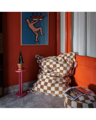 Poltrona sacco "Original Slim Teddy Chess" | BHOME by Arredi Barbàra