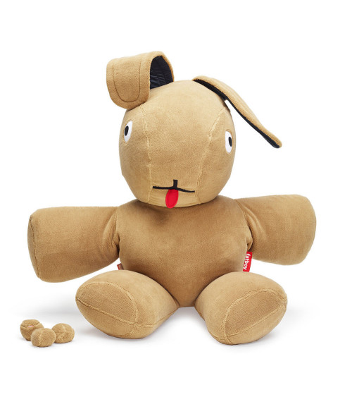 Pouf a forma di coniglio in peluche "CO9 XS Teddy" | BHOME by Arredi Barbàra