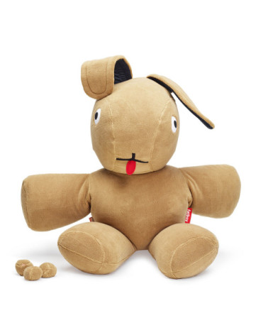 Pouf a forma di coniglio in peluche "CO9 XS Teddy" | BHOME by Arredi Barbàra