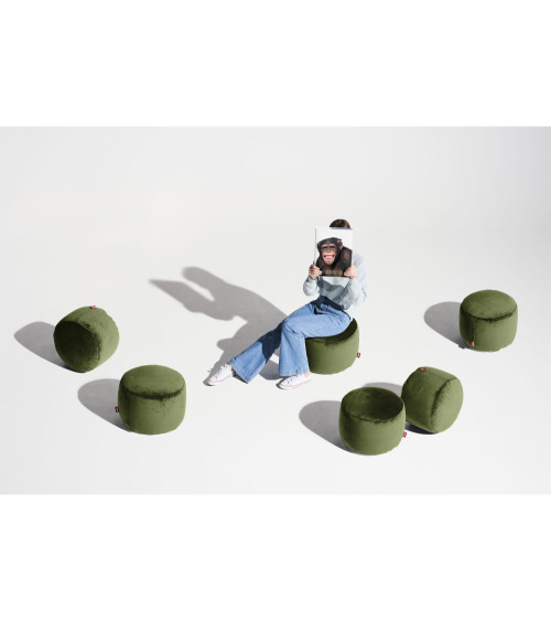Pouf "Point Velvet" | BHOME by Arredi Barbàra