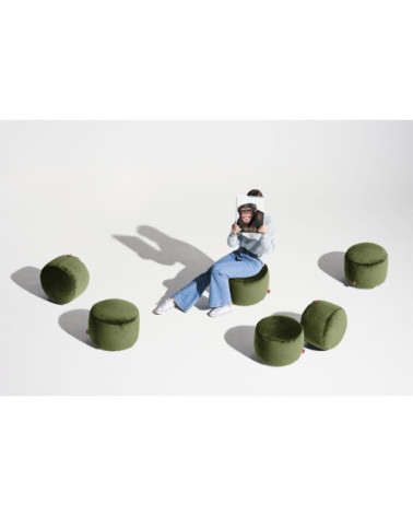 Pouf "Point Velvet" | BHOME by Arredi Barbàra