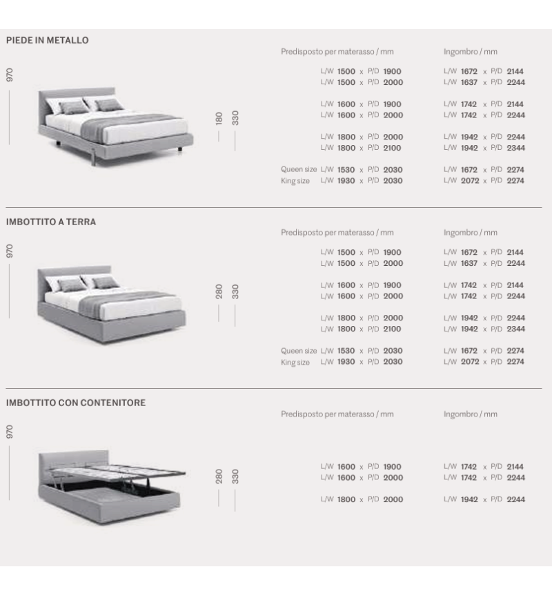 Cama Ariel – SANGIACOMO | Bhome by Arredi Barbàra