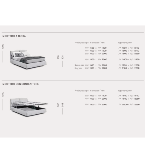 Cherie Gepolstertes Bett – SANGIACOMO | Bhome by Arredi Barbàra