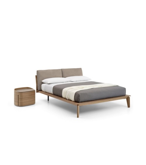 Abbraccio Legno Upholstered Bed – SANGIACOMO | Bhome by Arredi Barbàra