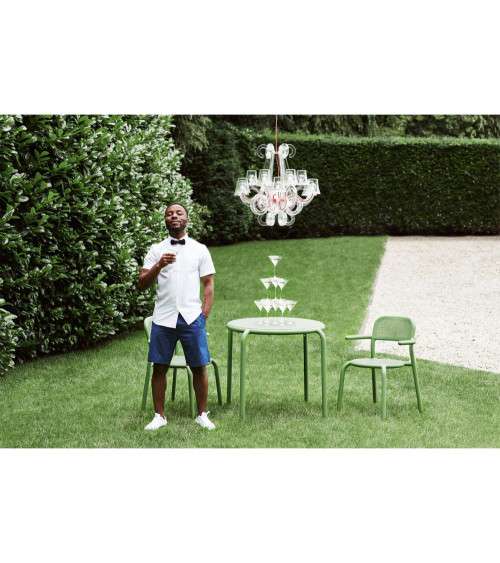 Lampada a sospensione "Rockcoco Transparent" | BHOME by Arredi Barbàra